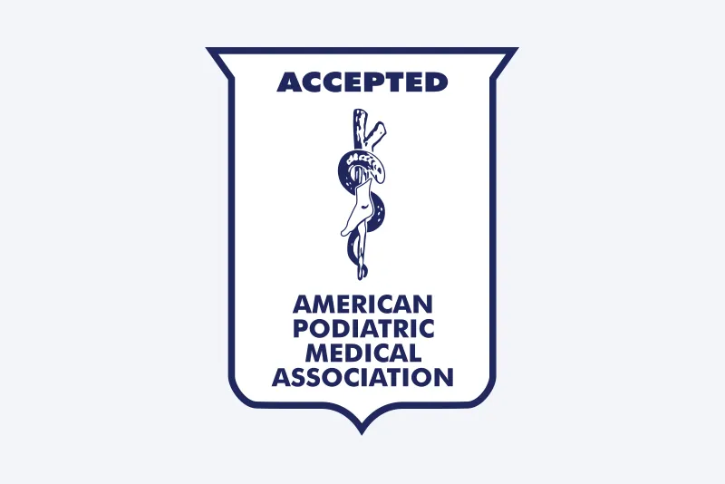 Accepted American Podiatric Medical Association