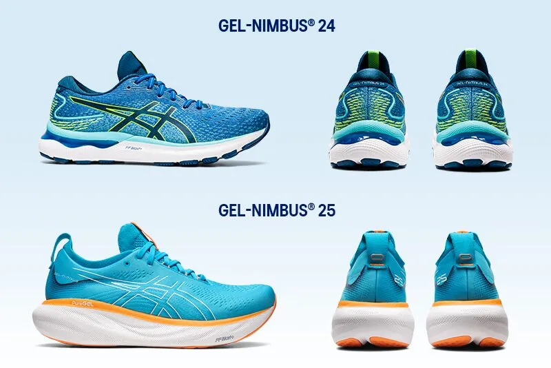 Gel Nimbus 24 vs Gel Nimbus 25