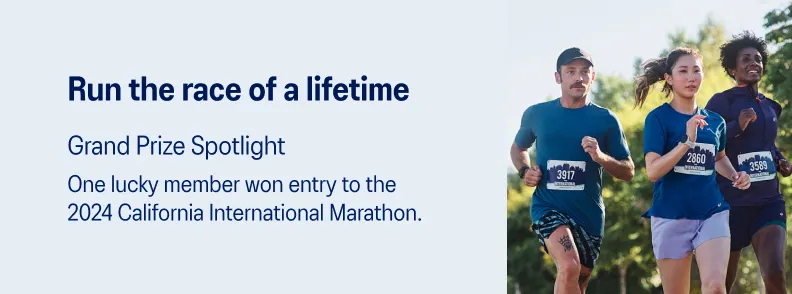 Run the race of a lifetime.