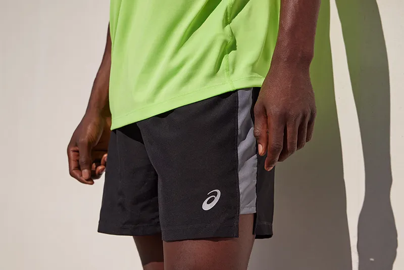 Man wearing shorts