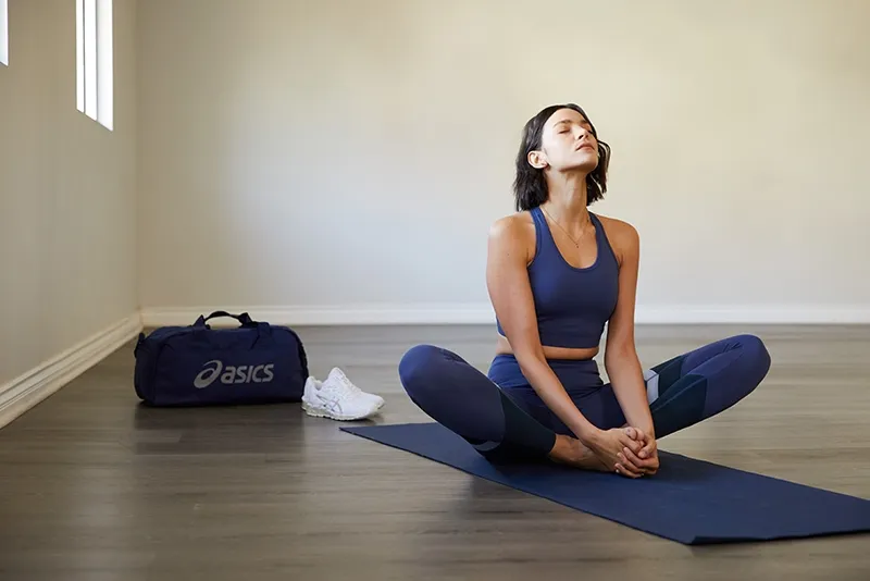 Women doing yoga