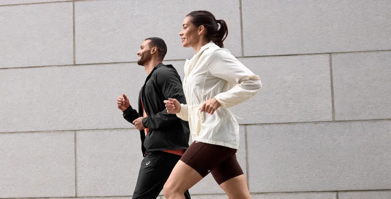 ASICS Athletes working out.