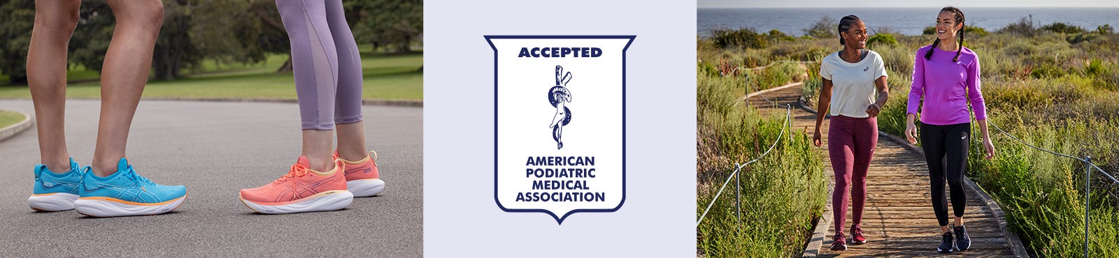 American Podiatric Medical Association (APMA) Seal of Acceptance.  