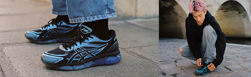 Mens asics quantum top