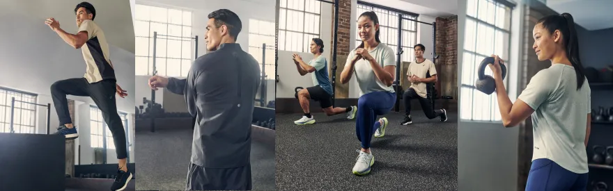 ASICS training gear