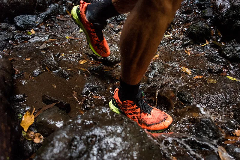 shoes in mud