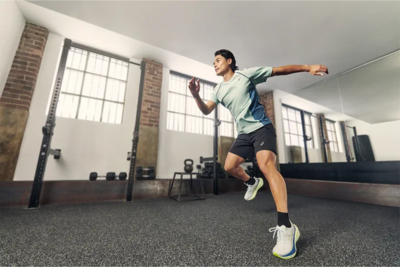 ASICS Athlete training.