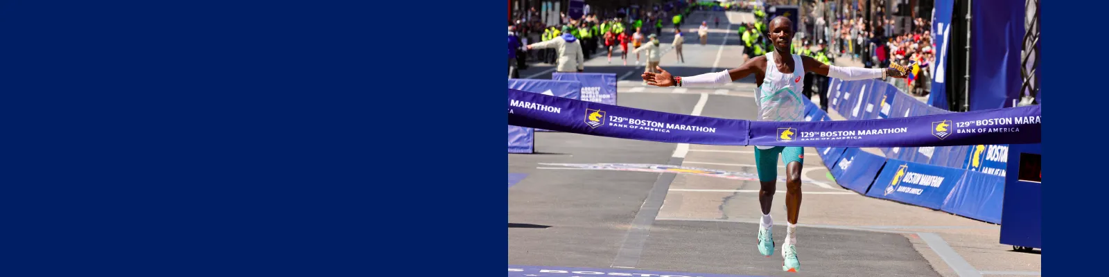 ASICS John Korir wins Boston
