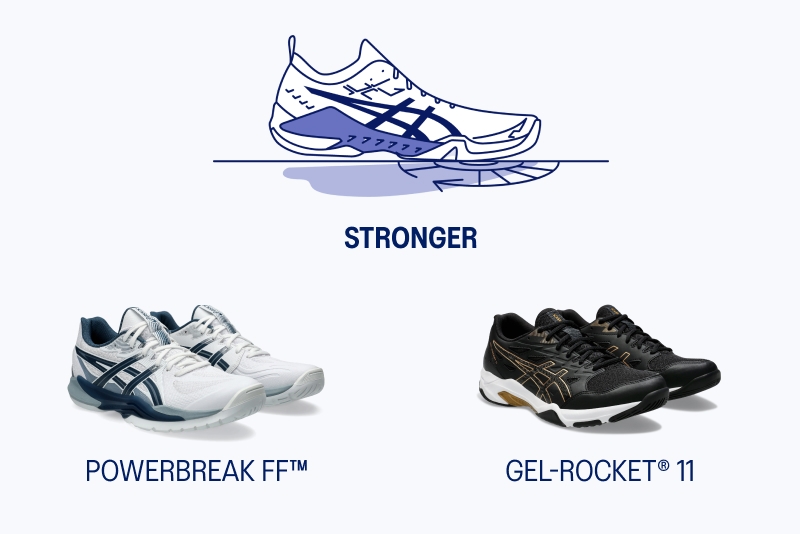 Best type of shoes for volleyball best sale