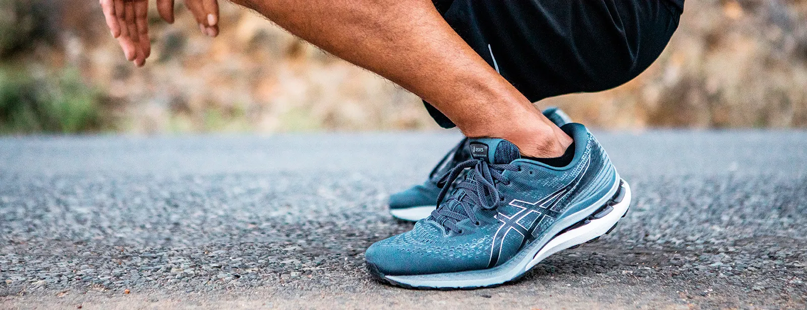 ASICS shoes with arch support