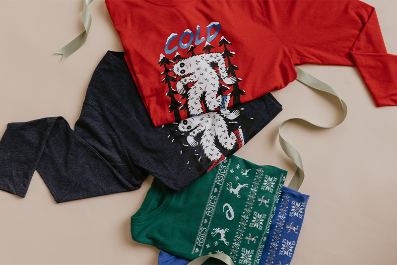 ASICS Gifts graphic tees