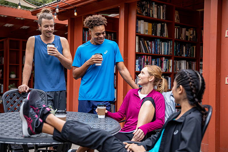 group of people talking 