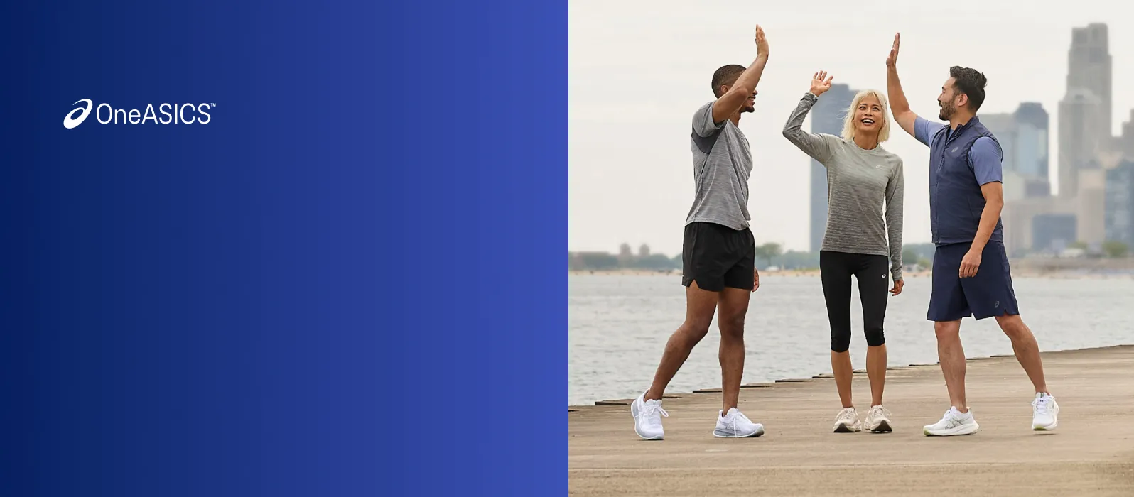 Join OneASICS for free.