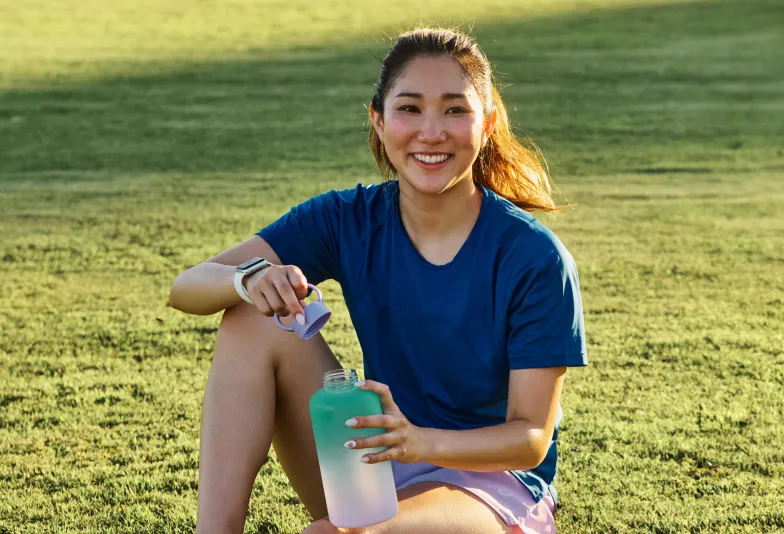 ASICS tips for long distance running stay hydrated
