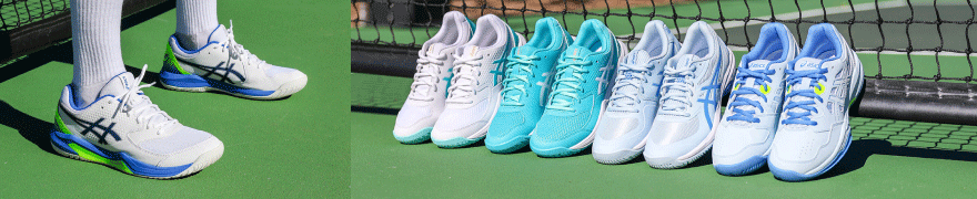 ASICS Pickleball sneakers.