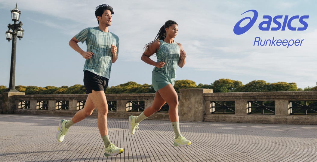 ASICS Runkeeper app for running