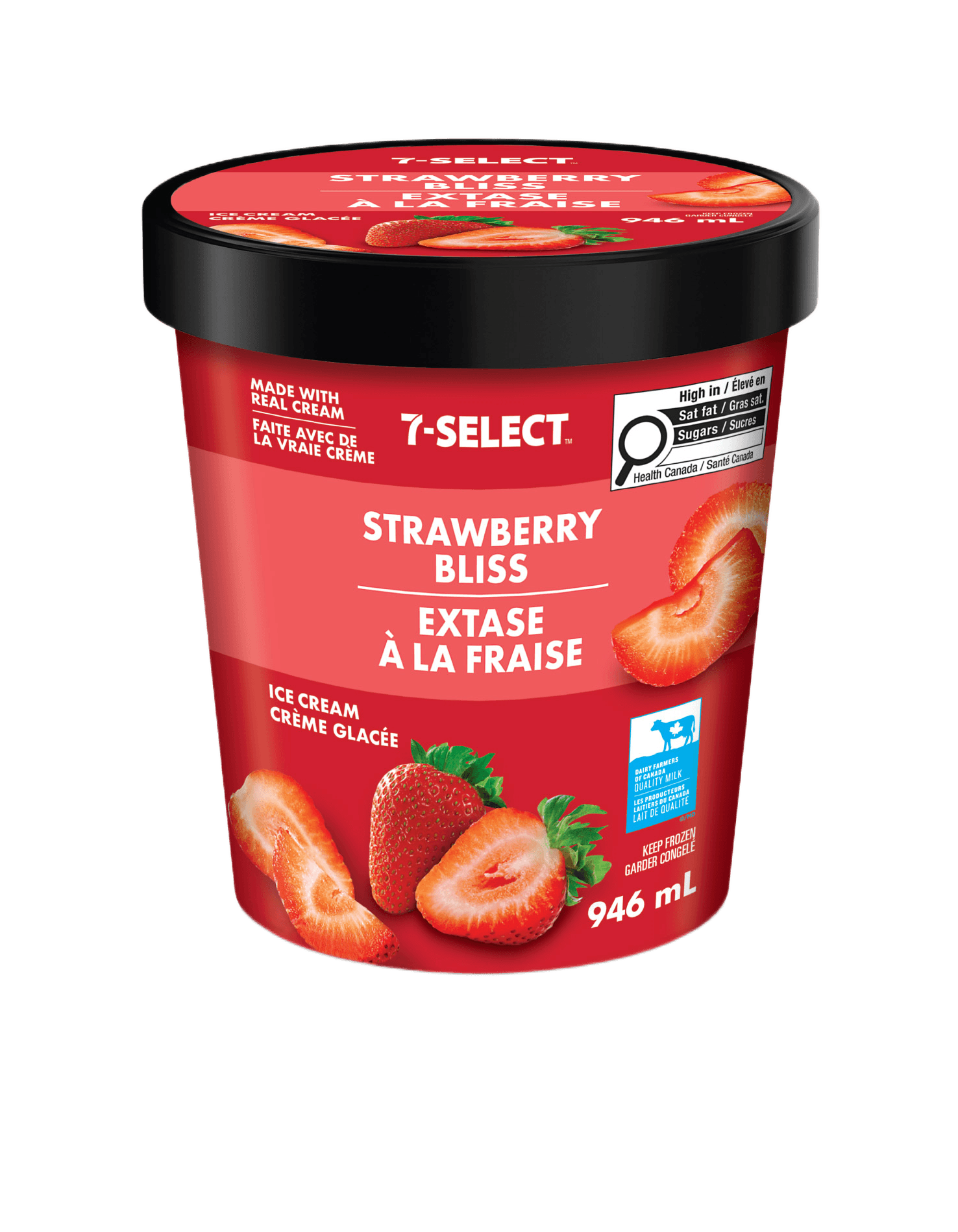 7-Select Strawberry Bliss Ice Cream | 7-Eleven