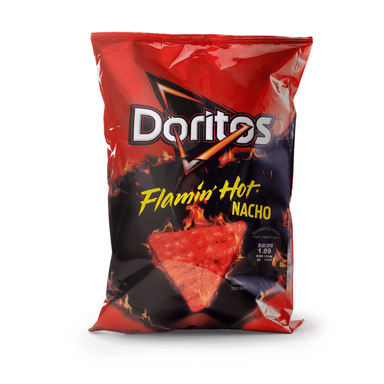 Doritos Flamin Hot Nacho Chips 7 Eleven