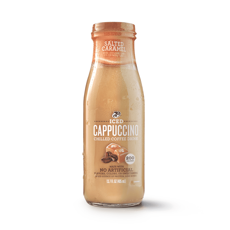 7Select Iced Cappuccino 13.7z Salted Caramel 7Eleven