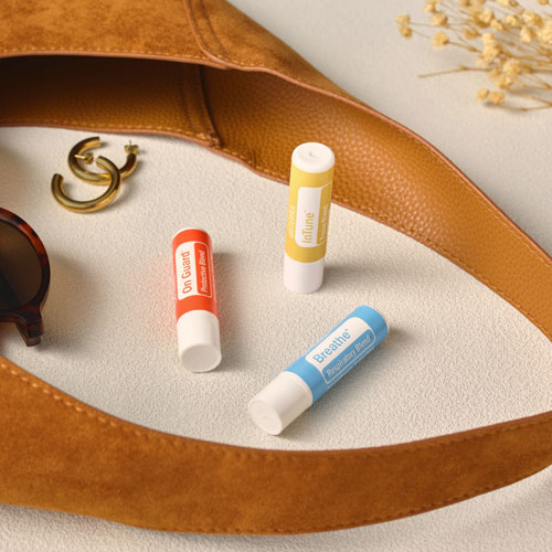 InTune, doTERRA Breathe, and doTERRA On Guard Pocket Diffusers