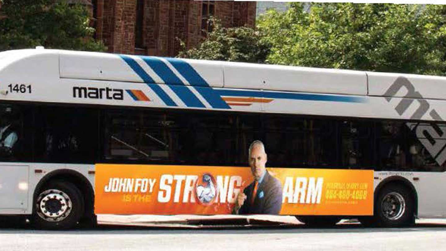 atlanta john foy bus out of home advertising