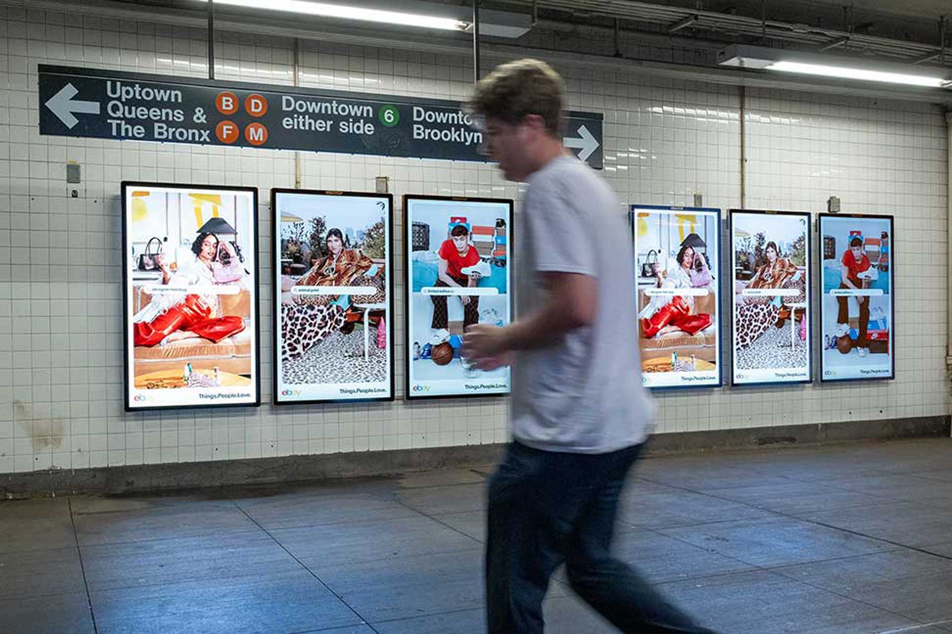 Always in Fashion: How OOH Plays Starring Role in eBay's Global Brand Campaign