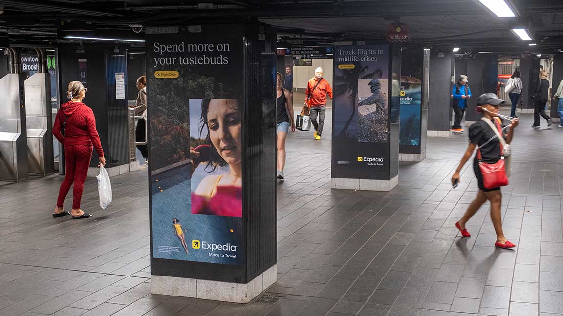 Expedia New York City Station Domination at Grand Central-42nd Street