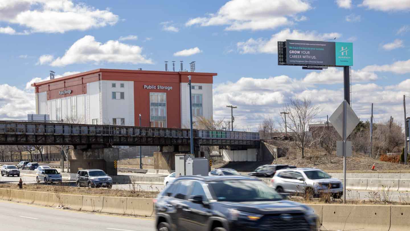 Hunneman real estate billboard