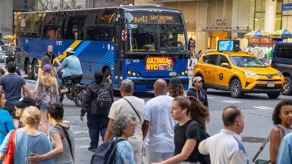 digital out of home advertising in new york city for space invaders