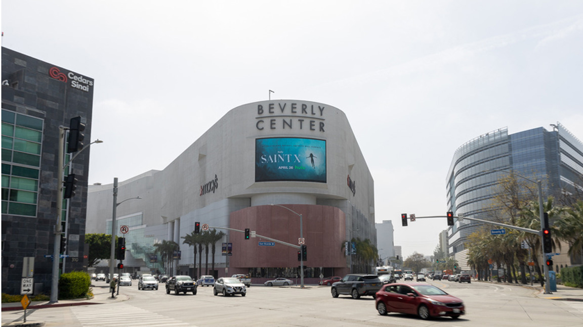 digital out of home advertising in new york city for hulu