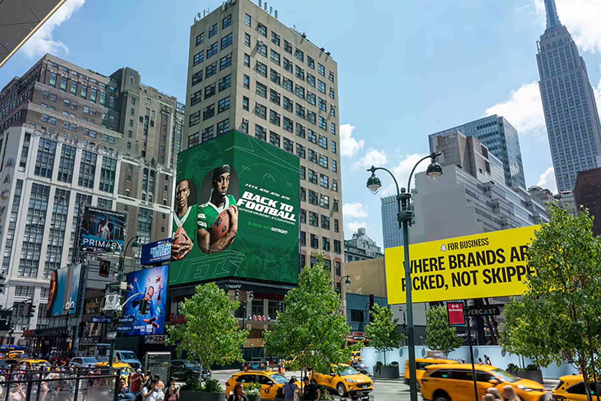 OUTFRONT and the New York Jets Just Made Official Sponsorships Even Sweeter. Here’s How.