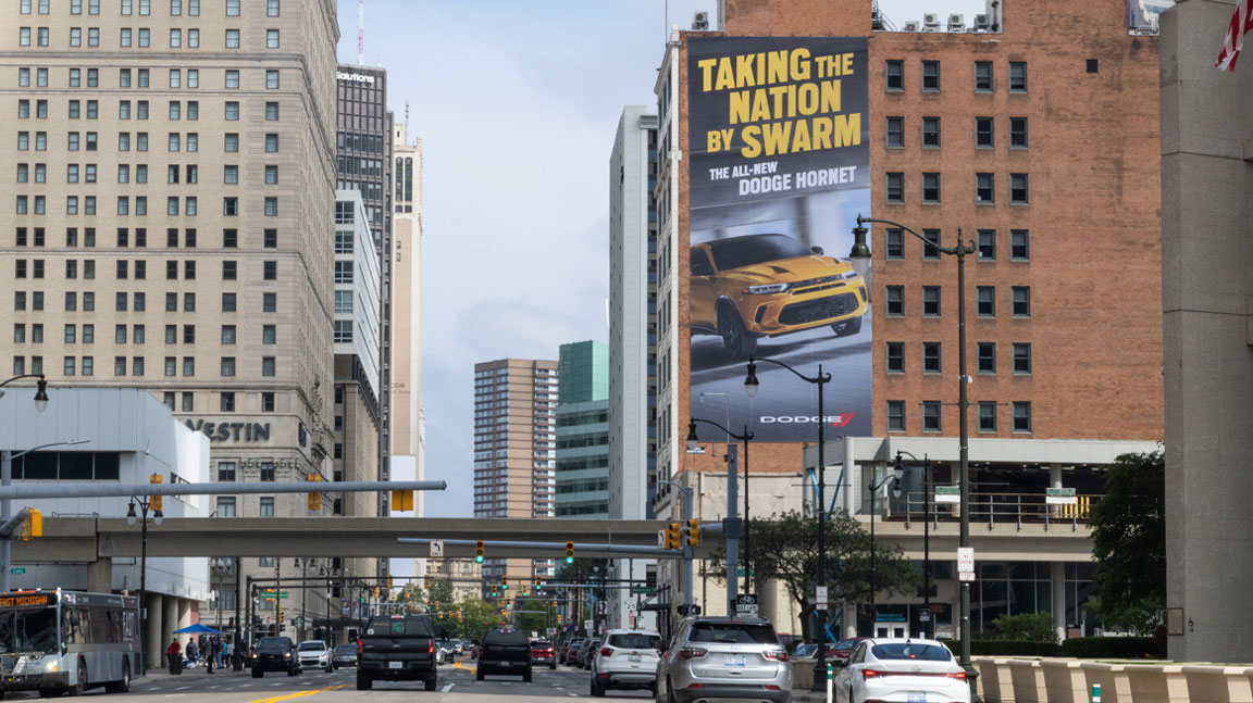 billboard out of home advertising for hulu los angeles