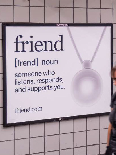 friend ai transit out of home advertising