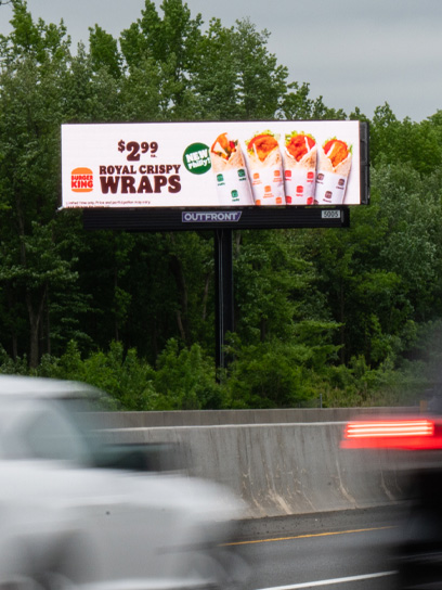 out of home digital billboard advertising philadelphia burger king
