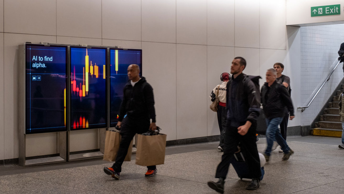 mistral ai out of home advertising new york city