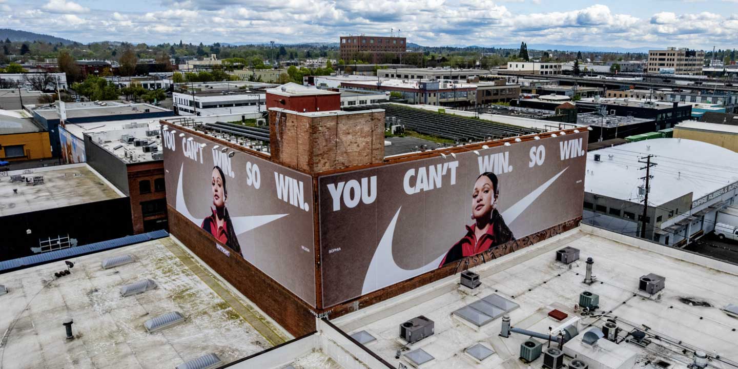 out of home billboard advertising pacific northwest nike