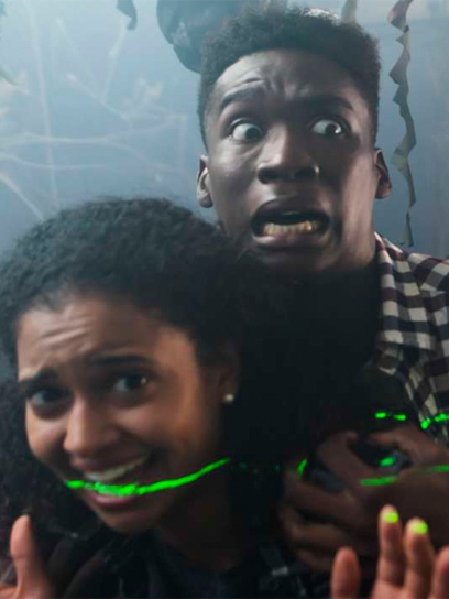 dark corner haunted house reno mobile out of home advertising