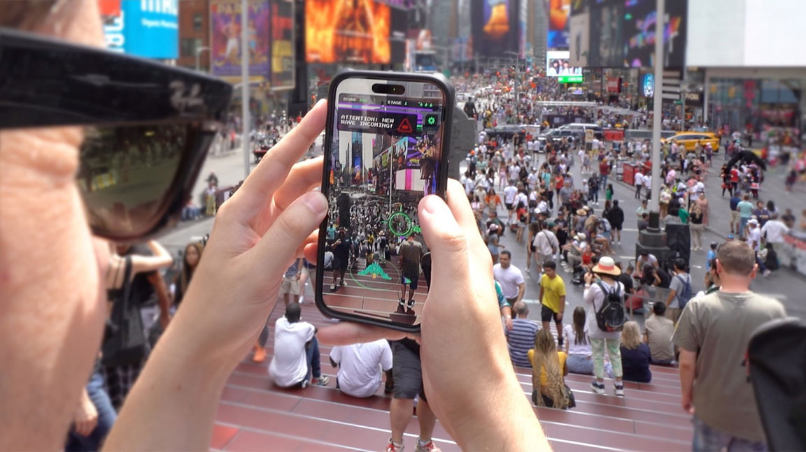 digital out of home advertising in new york city for space invaders