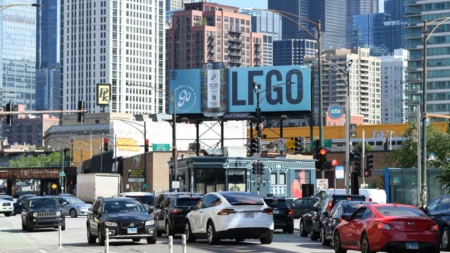 go brewing billboards in chicago and columbus ohio out of home advertising