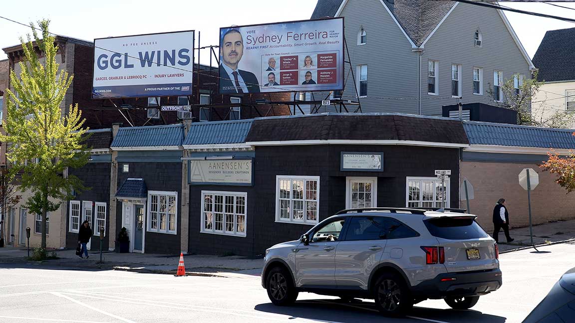 Sydney Ferreira poster billboard in New Jersey