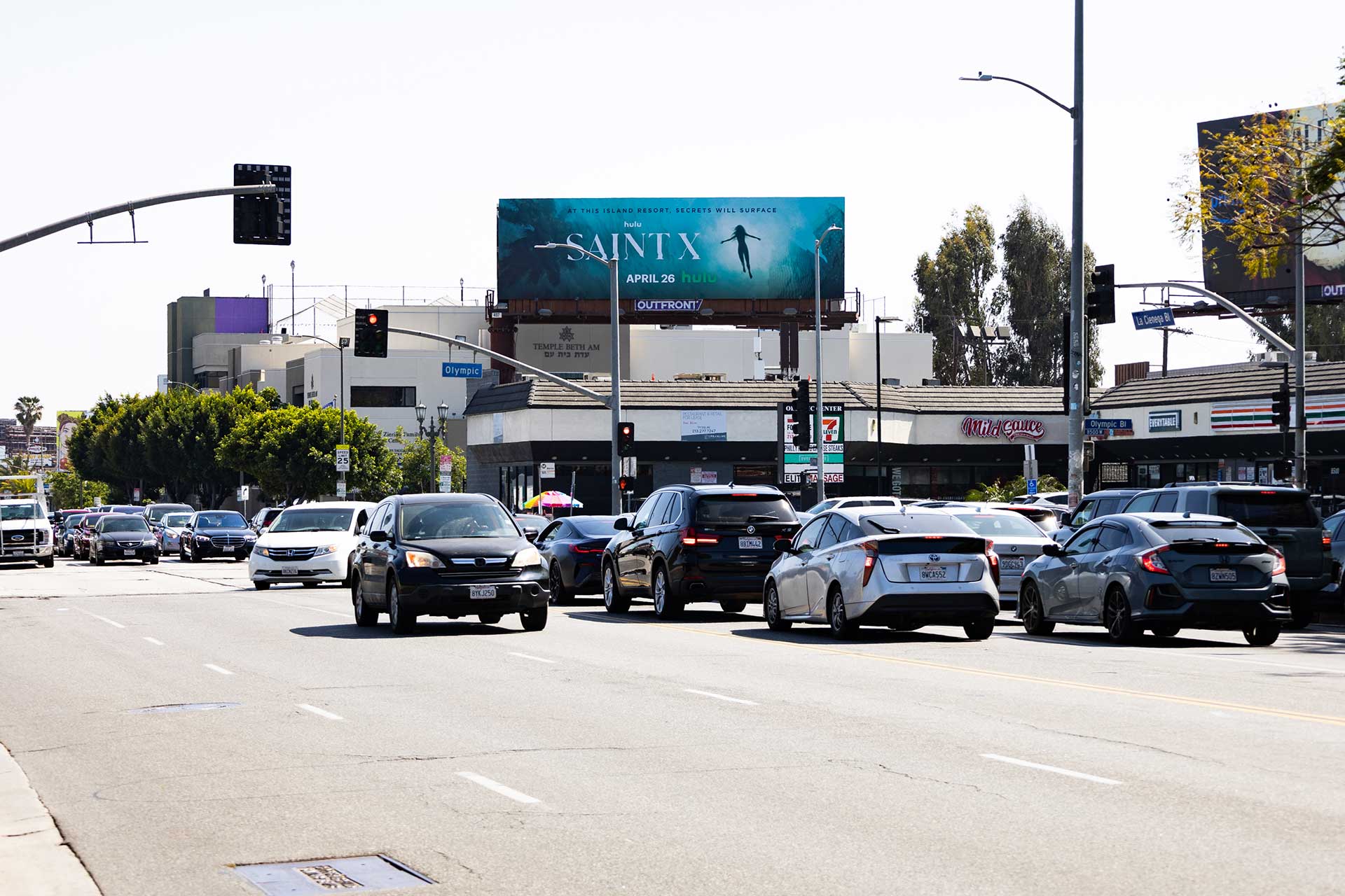 Hulu Uses Billboard Special Effects to Promote Saint X