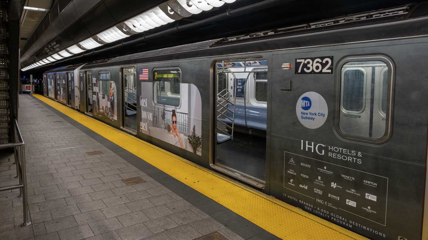 IGH hotels transit out of home advertising