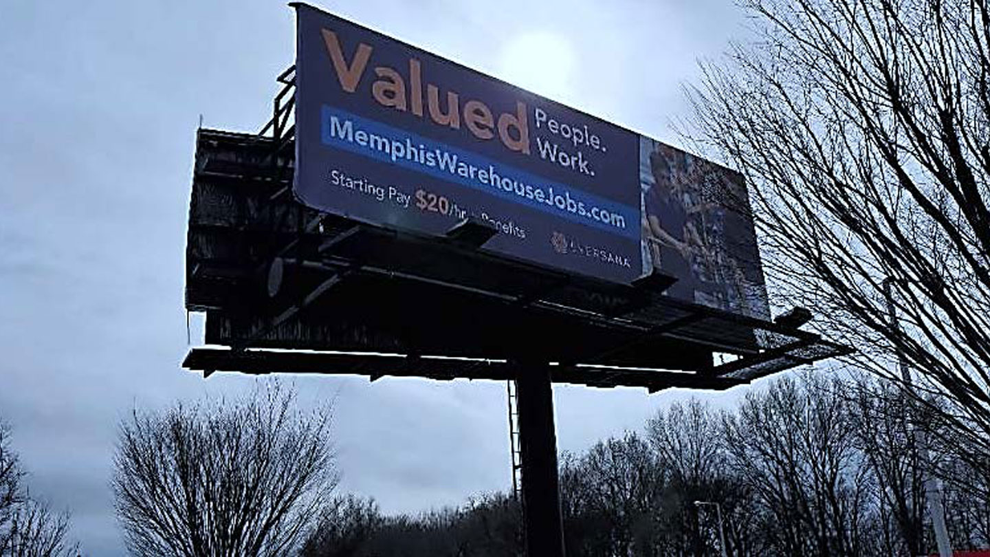 eversana billboard out of home advertising in memphis