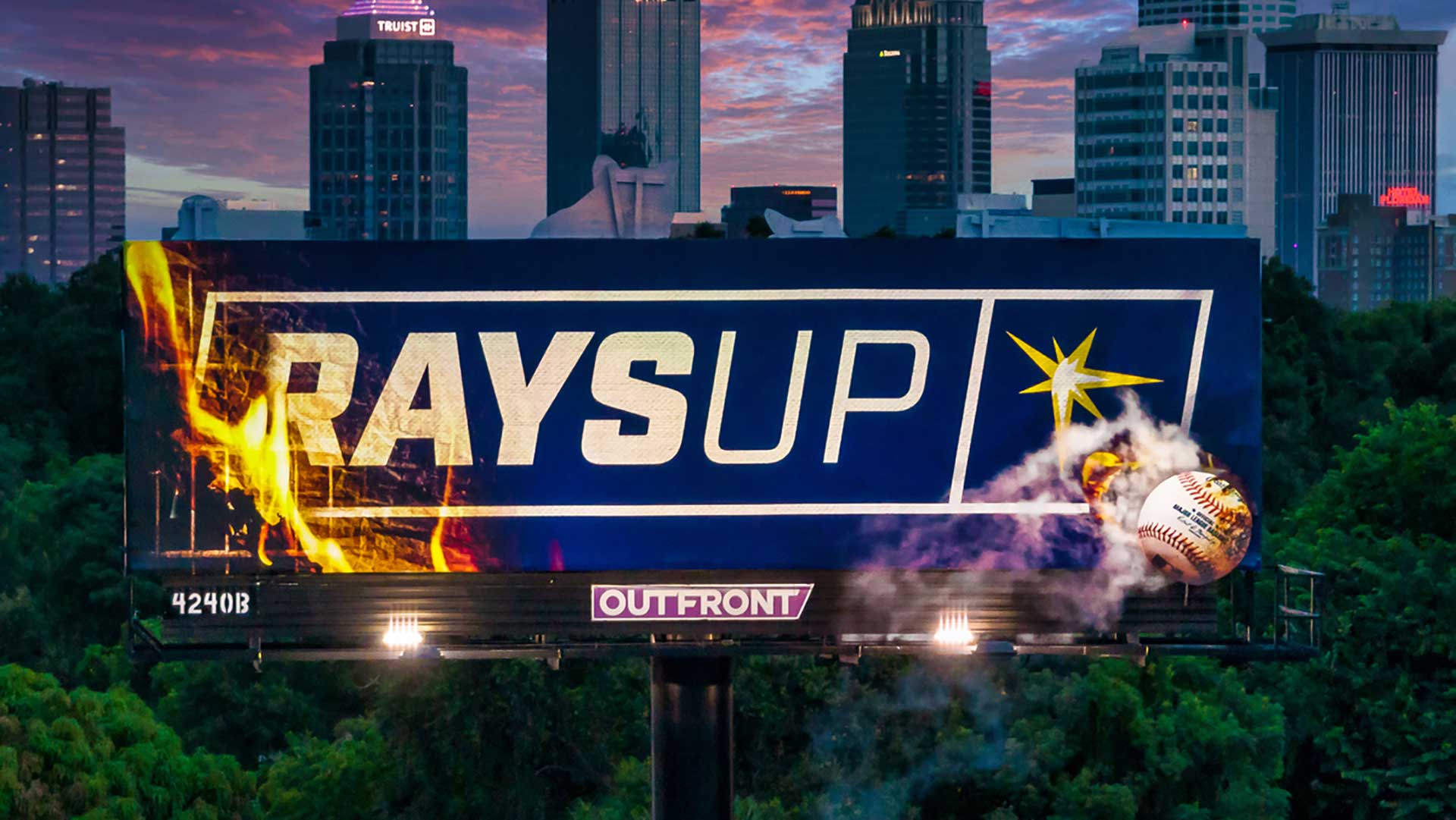 Tampa Bay Rays billboard