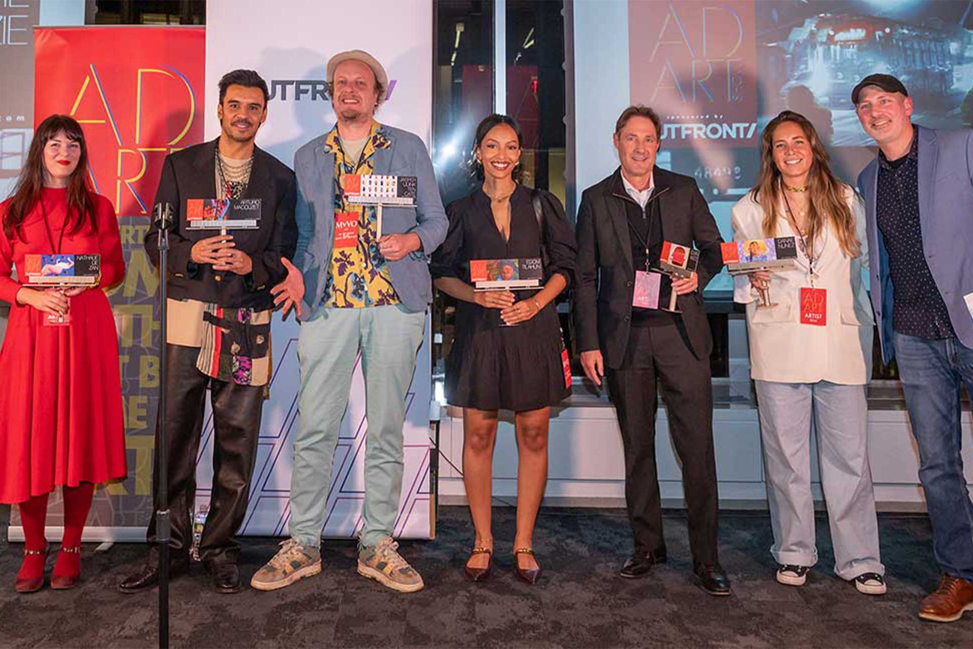 Who Won the Clio Award at the 2024 AD ART SHOW?