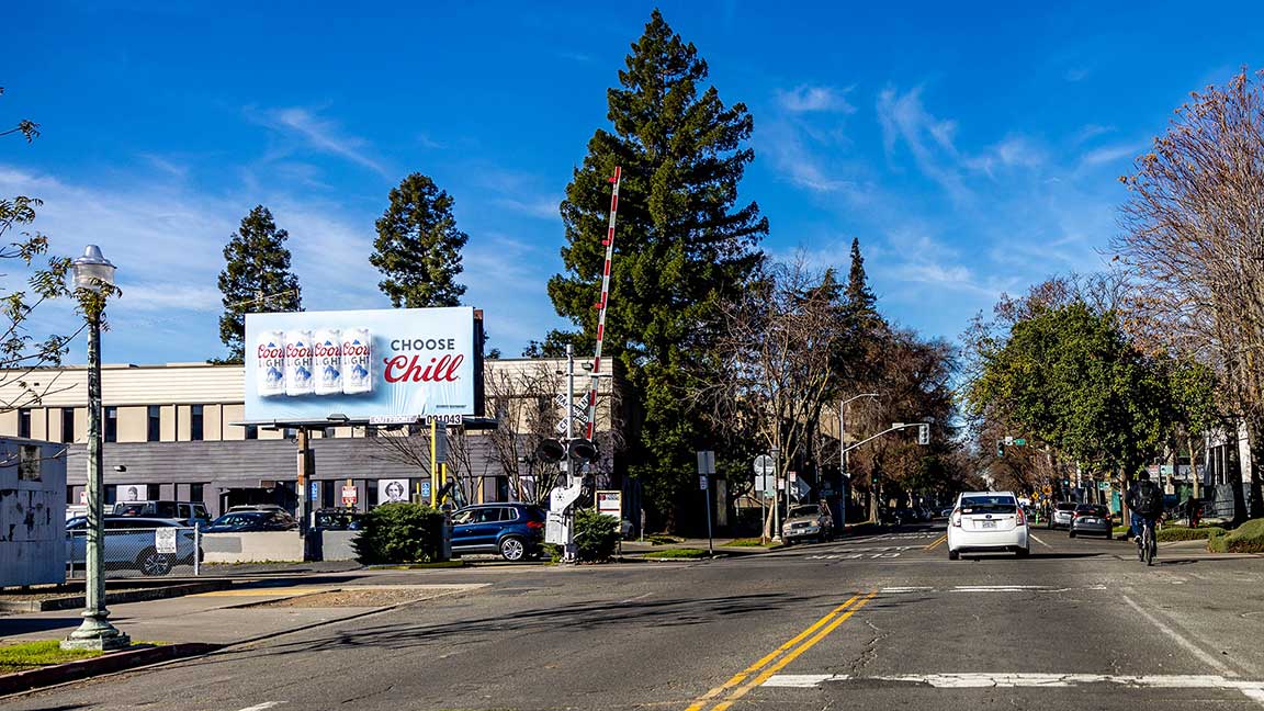 Sacramento billboard poster format advertisement for Molson-Coors