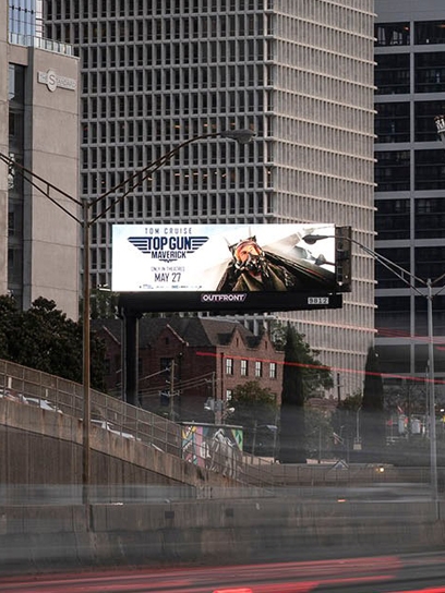 out of home billboard advertising top gun atlanta
