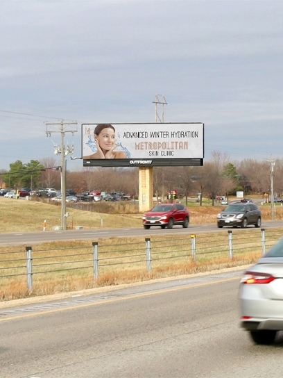 metropolitan skin clinic digital out of home advertising and mobile out of home advertising in minneapolis- st. paul market