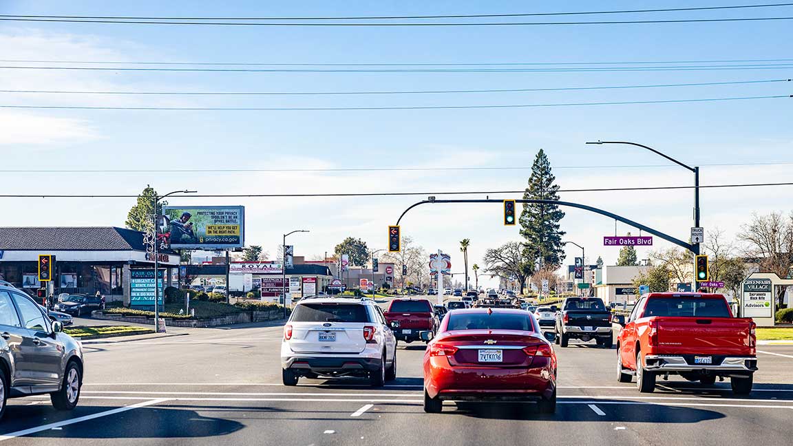 Roadside poster billboard in Sacramento for CPPA 