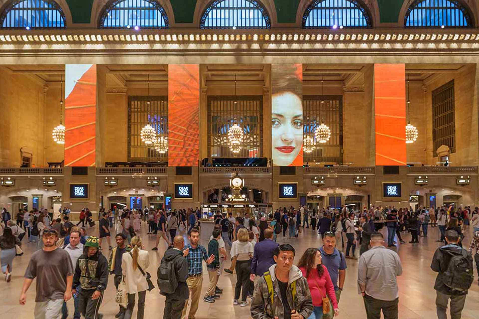 Behind the Scenes of Brandon Stanton’s Stunning Dear New York, Art Installation at Grand Central